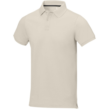 Logo trade promotional giveaways image of: Calgary short sleeve men's polo