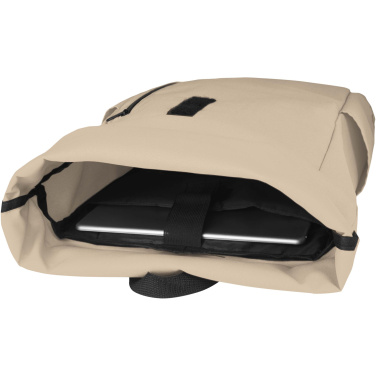 Logotrade promotional merchandise photo of: Byron 15.6" GRS RPET roll-top backpack 18L