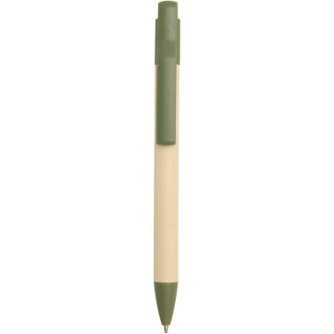 Logotrade corporate gift picture of: Liliana sugarcane paper ballpoint pen (blue ink)