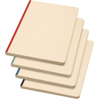 Logotrade advertising product image of: Liliana A5 sugarcane and RPET soft cover notebook