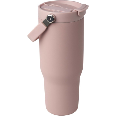 Logotrade advertising product picture of: Bronx 900 ml RCS recycled stainless steel copper vacuum insulated tumbler with dual function lid
