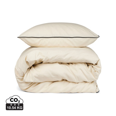 Logo trade promotional gifts image of: VINGA Marston OCS organic cotton bed linen, 4 pcs set