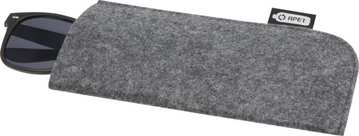 Logotrade promotional products photo of: Felta GRS recycled pouch for glasses