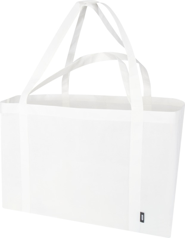 Logotrade promotional merchandise picture of: Jumbo GRS recycled non-woven extra large tote bag 65L