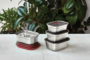 Logo trade promotional items image of: Black+Blum Mealprep Box 3pcs Set Small, Medium, Large