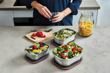 Logo trade promotional merchandise image of: Black+Blum Mealprep Box 3pcs Set Small, Medium, Large