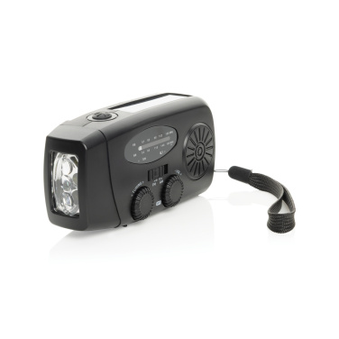 Logo trade business gift photo of: RescueWave RCS recycled plastic emergency radio