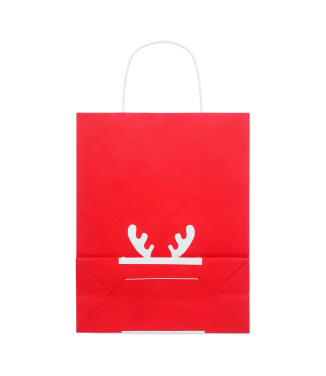 Logo trade advertising products picture of: Gift paper bag small