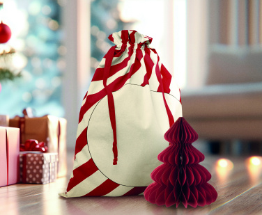 Logotrade promotional item image of: Large Santa cotton bag