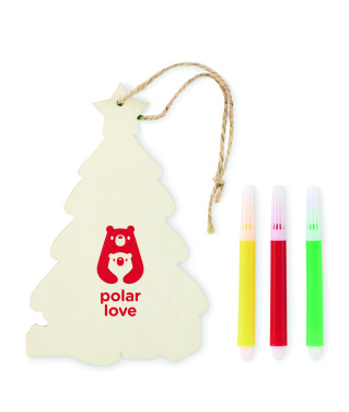 Logotrade promotional products photo of: Christmas tree ornament