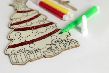 Logo trade advertising product photo of: Christmas tree ornament