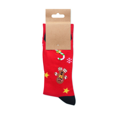 Logotrade promotional gifts photo of: Pair of Christmas socks M