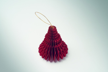 Logotrade promotional product picture of: Christmas paper tree hanger