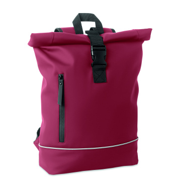 Logotrade promotional items photo of: Laptop 15" roll top PU backpack