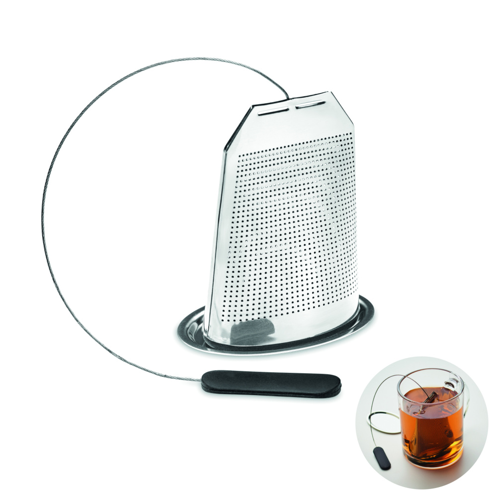 Logo trade promotional items image of: Tea infuser in stainless steel