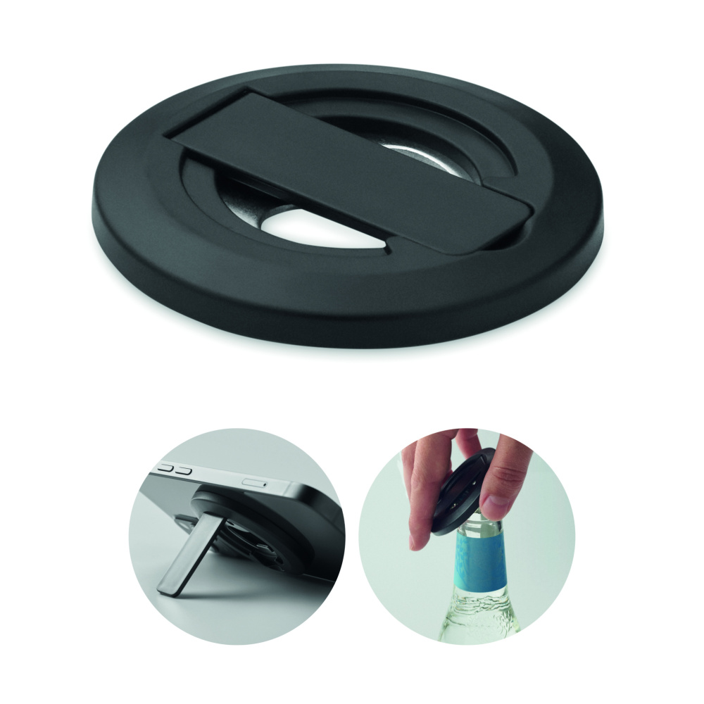 Logotrade promotional giveaways photo of: Phone holder and bottle opener