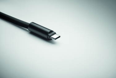 Logo trade promotional gifts image of: 60W charging and data lanyard