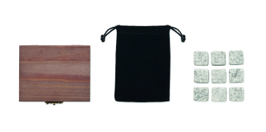 Logotrade promotional giveaway image of: 9 stone ice cube set in box