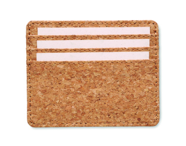 Logo trade promotional merchandise picture of: Cork cardholder with RFID
