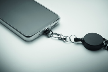 Logo trade advertising products image of: Retractable phone holder