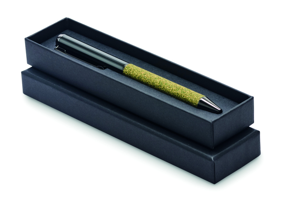 Logo trade promotional products picture of: Twist metal ballpen in box