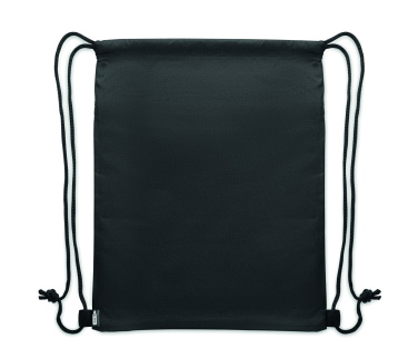Logotrade corporate gift image of: Drawstring bag in 600D RPET