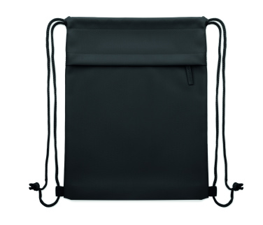 Logotrade promotional merchandise picture of: Drawstring bag in 600D RPET