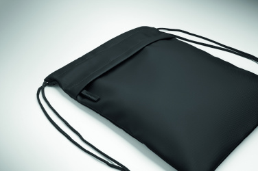 Logotrade business gifts photo of: Drawstring bag in 600D RPET