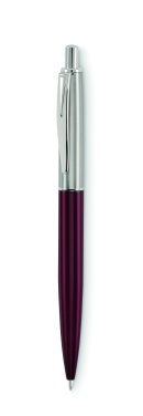Logo trade promotional merchandise image of: Push button pen in box