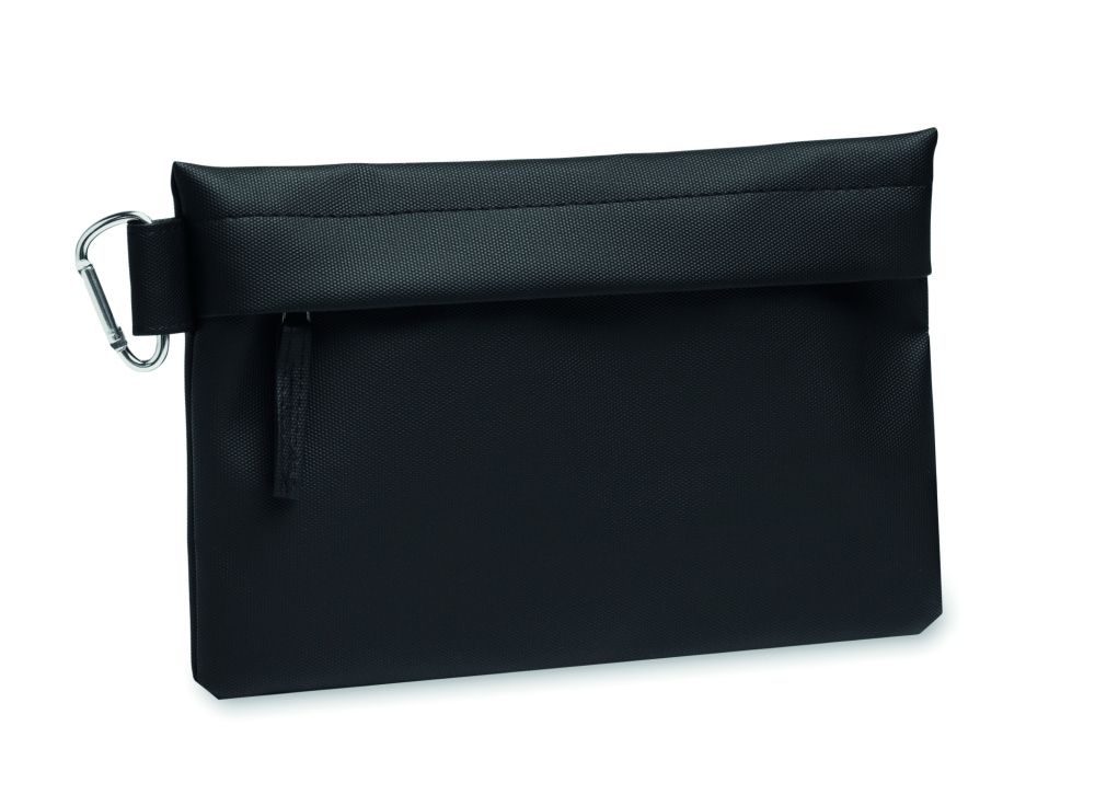 Logo trade promotional gift photo of: Organizer pouch in 600D RPET
