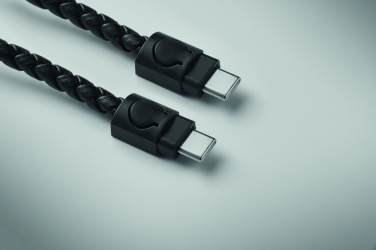 Logo trade corporate gifts image of: Key ring loop cable type-C