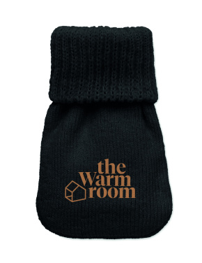 Logo trade promotional items picture of: Hand warmer knitted polyester