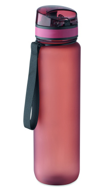 Logo trade business gifts image of: Sports water bottle RPET 1L