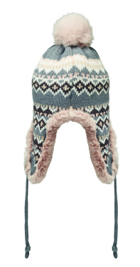 Logo trade promotional products picture of: Knitted beanie with ear flap