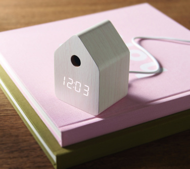 Logotrade promotional giveaway image of: MDF cuckoo alarm clock