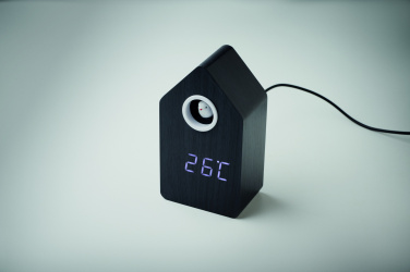 Logotrade advertising product picture of: MDF cuckoo alarm clock