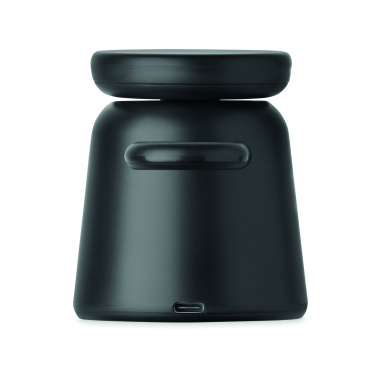 Logo trade promotional giveaway photo of: 3 in 1 wireless charger 15W