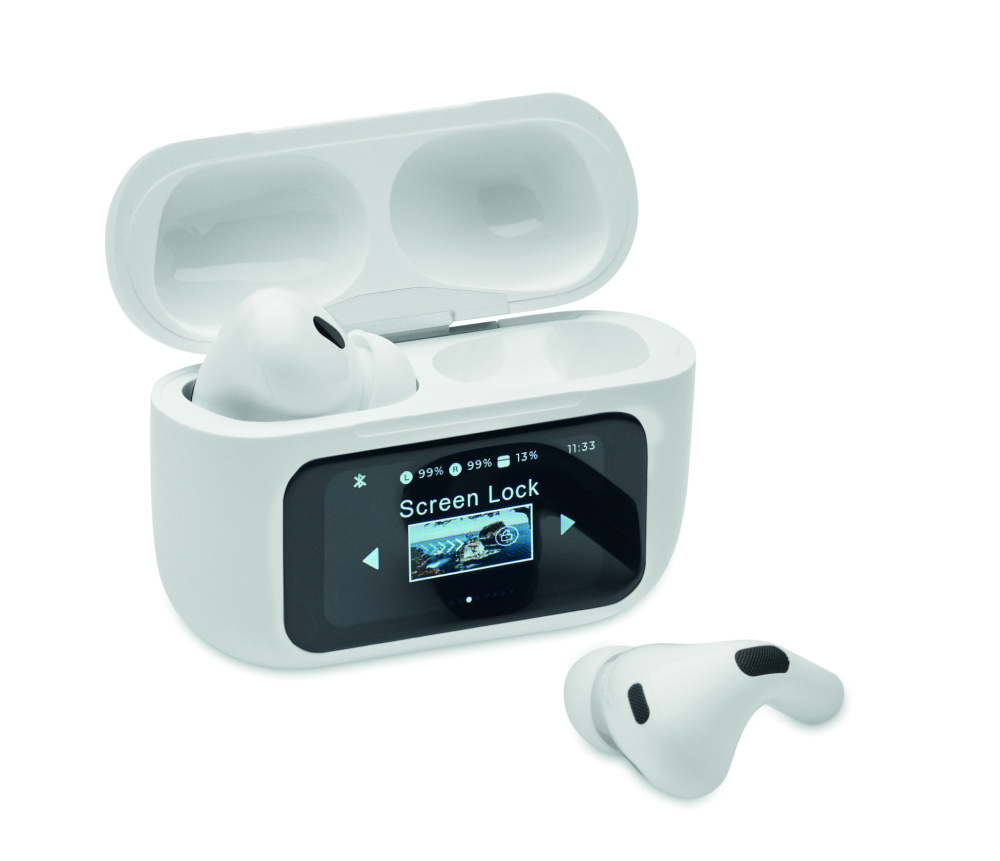 Logotrade advertising product picture of: ABS TWS earbuds