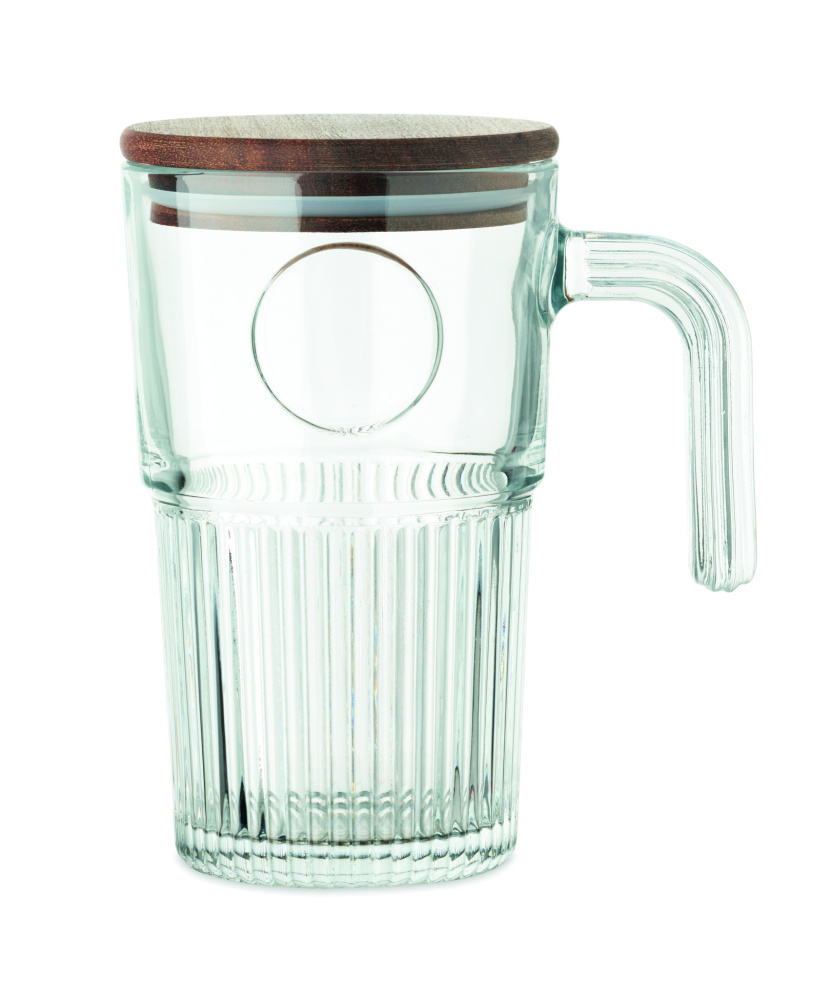 Logotrade advertising product image of: Glass mug 450ml