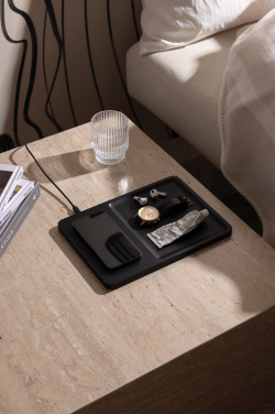 Logotrade promotional product image of: VINGA Timo RCS desk charger and accessory tray