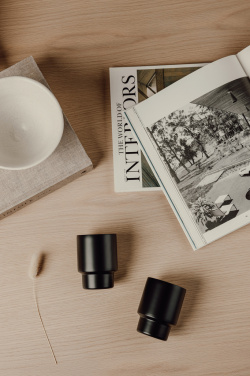 Logo trade corporate gifts picture of: VINGA Nagano RCS  recycled SS mugs, set of 2