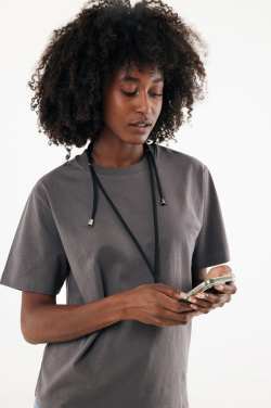 Logo trade promotional gifts picture of: CarryLoop RCS recycled PET adjustable phone holder lanyard