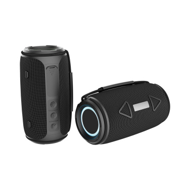 Logo trade business gift photo of: Prisma RCS recycled plastic IPX 4 waterpoof 16W speaker