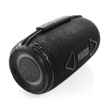 Logotrade promotional product image of: Prisma RCS recycled plastic IPX 4 waterpoof 16W speaker