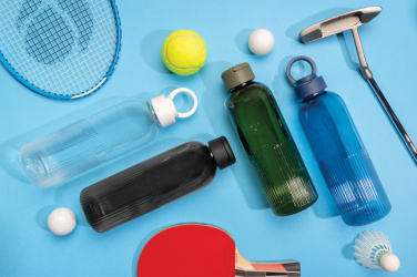 Logo trade promotional products image of: Ripple RCS RPET Leakproof water bottle with handle 750ML