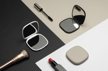 Logo trade business gift photo of: Reflecta RCS recycled plastic make-up mirror