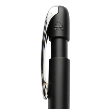 Logotrade promotional product picture of: Glide GRS certified R-ABS Metal Clip Pen