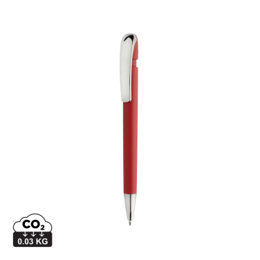 Logotrade promotional giveaway picture of: Glide GRS certified R-ABS Metal Clip Pen