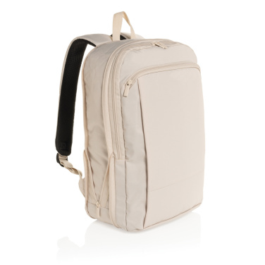 Logo trade advertising products picture of: Flexpack Aware™ RPET Expandable Slim 15.6" Laptop Backpack