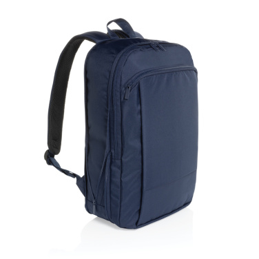 Logotrade promotional merchandise image of: Flexpack Aware™ RPET Expandable Slim 15.6" Laptop Backpack